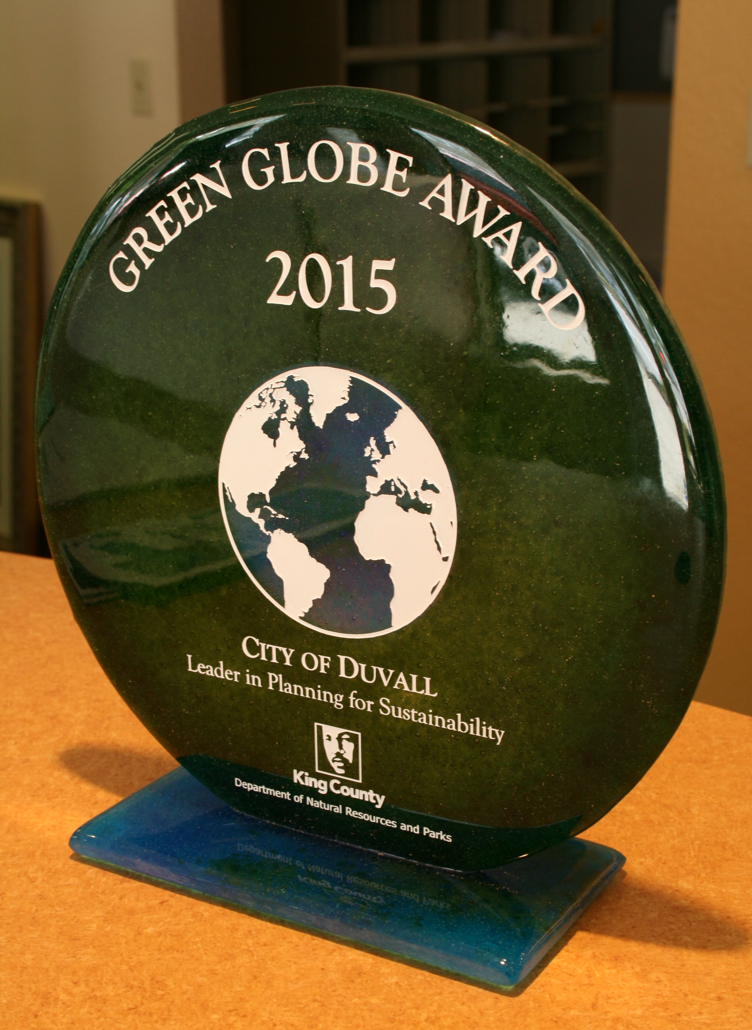 Image of Green Globe Award